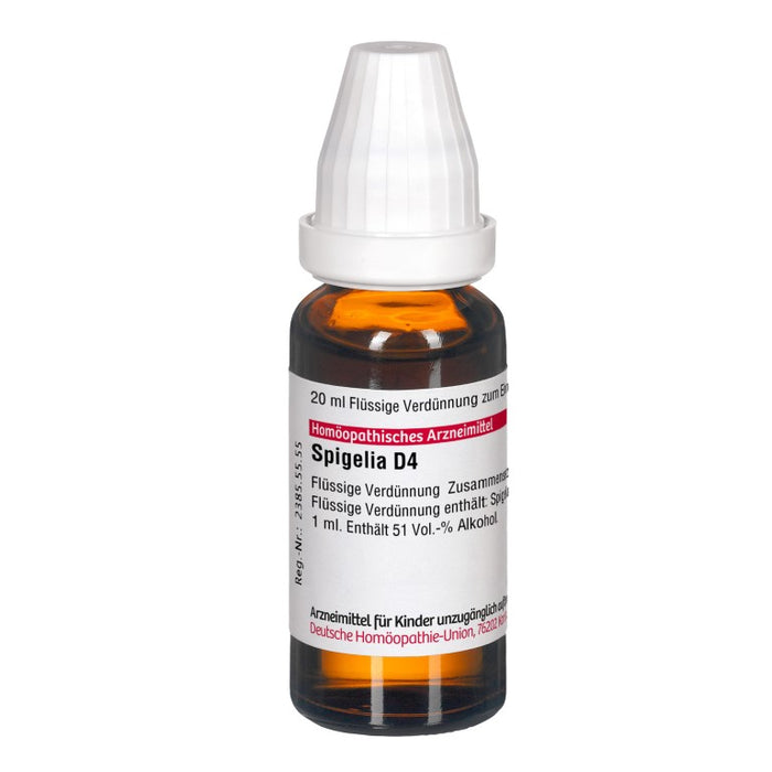 Spigelia D4 DHU Dilution, 20 ml Lösung