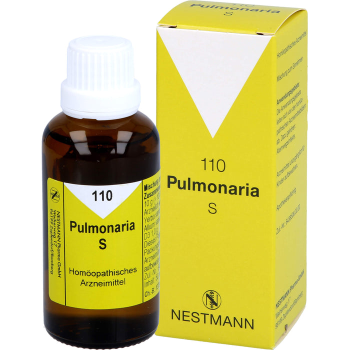 NESTMANN 110 Pulmonaria S Mischung, 50 ml Lösung
