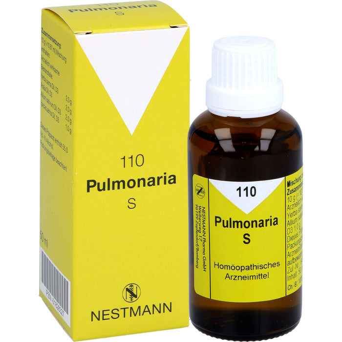 NESTMANN 110 Pulmonaria S Mischung, 50 ml Lösung