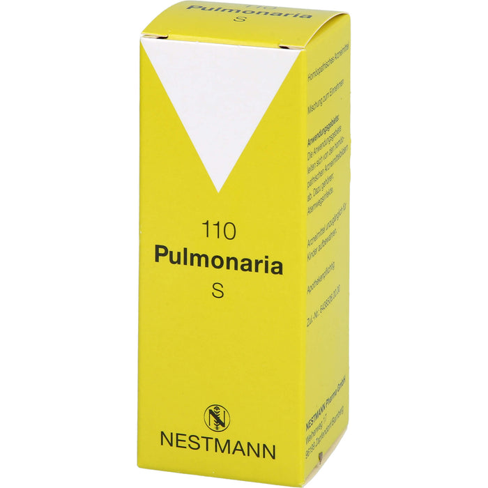 NESTMANN 110 Pulmonaria S Mischung, 50 ml Lösung