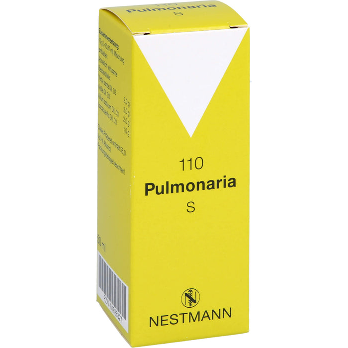 NESTMANN 110 Pulmonaria S Mischung, 50 ml Lösung