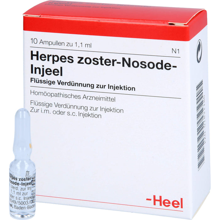 Herpes zoster-Nosode-Injeel Inj.-Lsg., 10 St. Ampullen