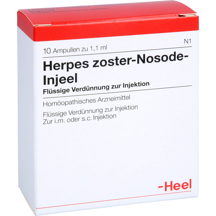 Herpes zoster-Nosode-Injeel Inj.-Lsg., 10 St. Ampullen