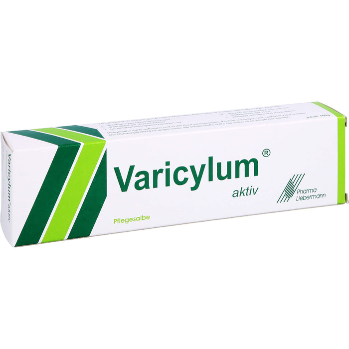 Varicylum aktiv Pflegesalbe zur Venenpflege und Unterstützung bei stumpfen Sportverletzungen, 100 g Salbe