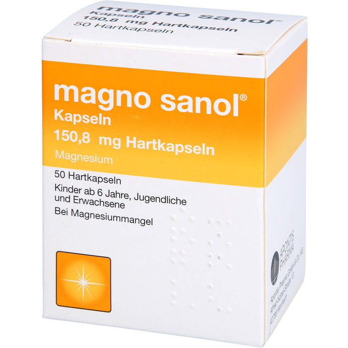 magno sanol Kapseln, 50 St. Kapseln
