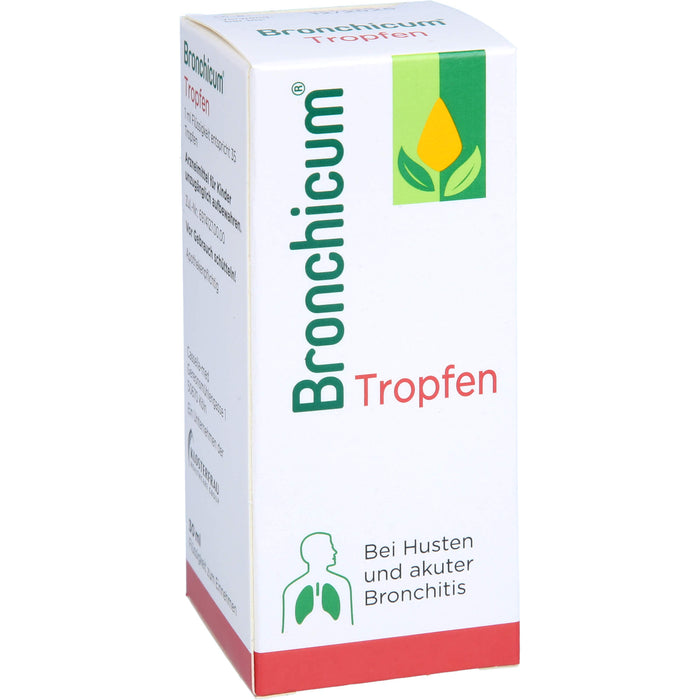 Bronchicum Tropfen bei Husten und akuter Bronchitis, 30 ml Solution