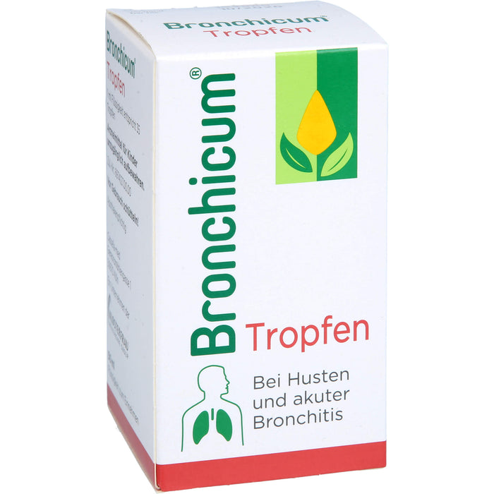 Bronchicum Tropfen bei Husten und akuter Bronchitis, 50 ml Solution