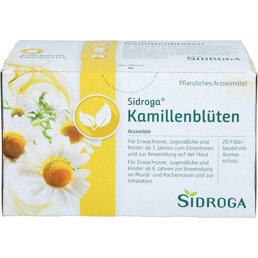 Sidroga Kamillenblüten Arzneitee, 20 St. Filterbeutel