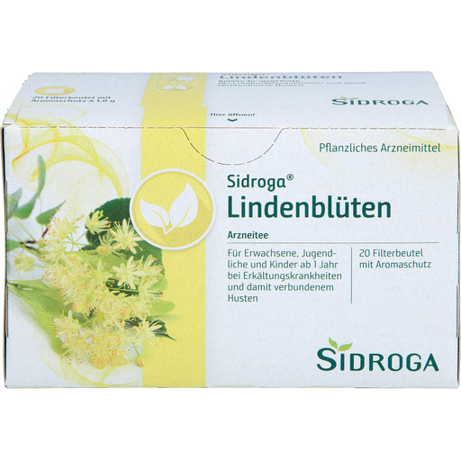Sidroga Lindenblüten Arzneitee mit Aromaschutz, 20 St. Beutel