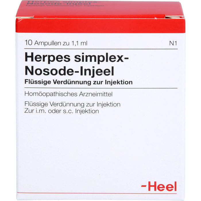 Herpes simplex-Nosode-Injeel Ampullen, 10 St. Ampullen