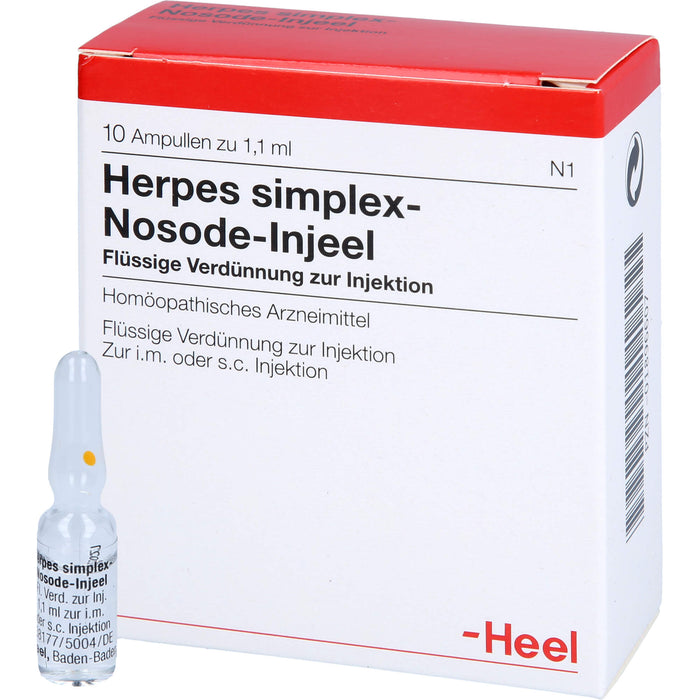 Herpes simplex-Nosode-Injeel Ampullen, 10 St. Ampullen