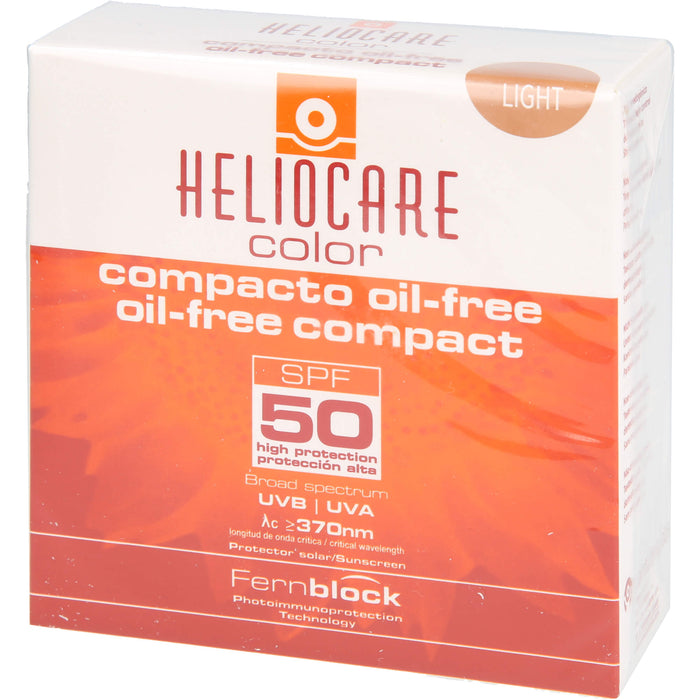 Heliocare® Compact Make-up ölfrei light LSF 50, 10 g