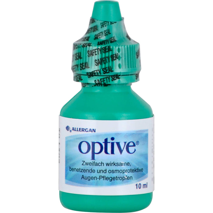 Optive zweifach wirksame, benetzende und osmoprotektive Augen-Pflegetropfen, 30 ml Lösung