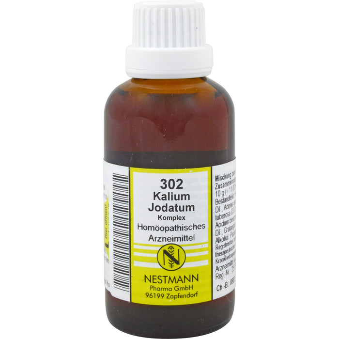 NESTMANN 302 Kalium Jodatum Komplex Mischung, 50 ml Lösung