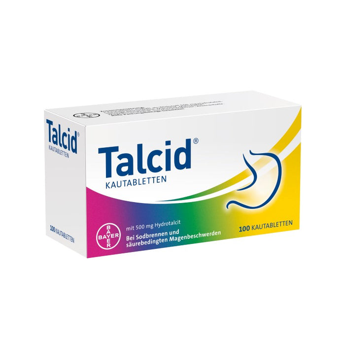 Talcid Kautabletten, 100 St. Tabletten