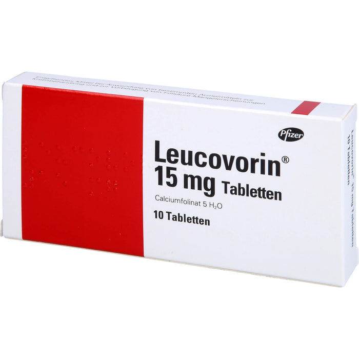 Leucovorin 15 mg Tabletten, 10 St. Tabletten