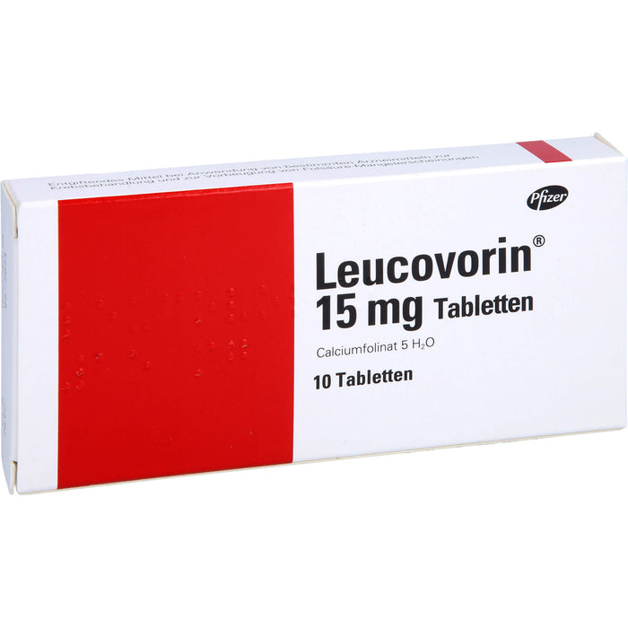 Leucovorin 15 mg Tabletten, 10 St. Tabletten
