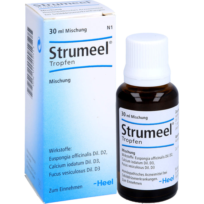 Strumeel Tropfen bei Schilddrüsenerkrankungen, 30 ml Lösung