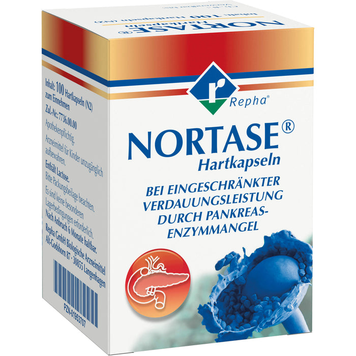 NORTASE Kapseln, 100 St. Kapseln