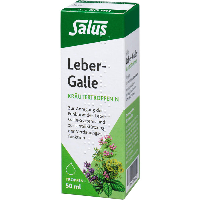 Salus Leber-Galle-Kräutertropfen N, 50 ml Lösung