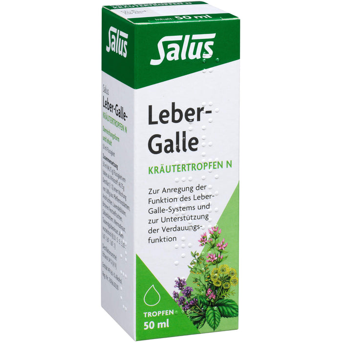 Salus Leber-Galle-Kräutertropfen N, 50 ml Lösung