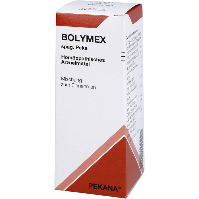 PEKANA Bolymex Spag. Peka Tropfen, 100 ml Lösung