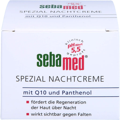 sebamed spezial Nachtcreme mit Q10 und Panthenol, 75 ml Creme