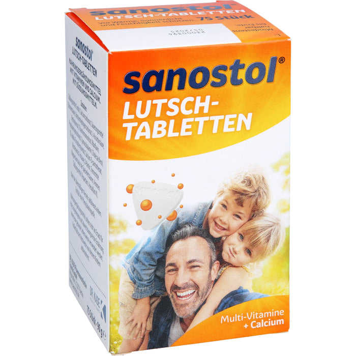Sanostol Lutsch-Tabletten, 75 St. Tabletten
