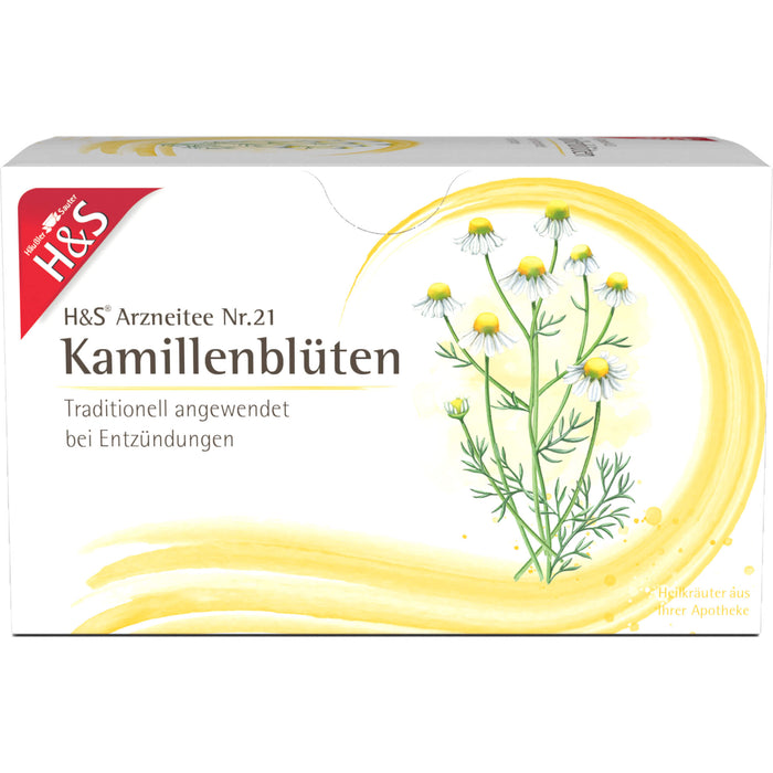 H&S Kamillenblüten Arzneitee Nr. 21, 20 St. Filterbeutel