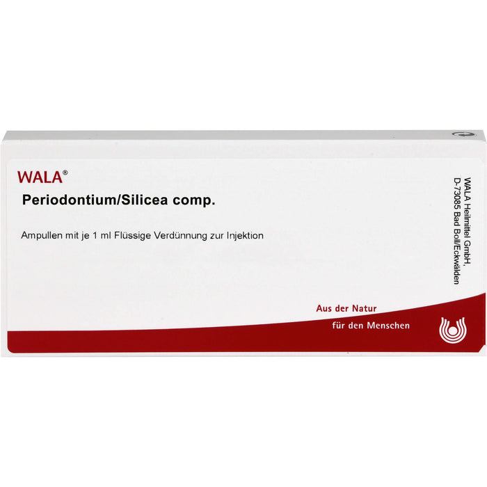 Periodontium/Silicea comp. Wala Ampullen, 10X1 ml AMP