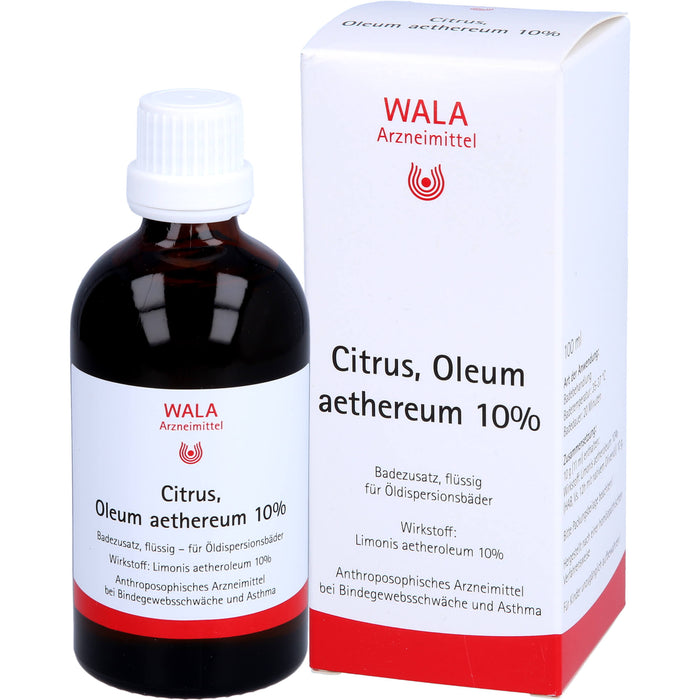 Citrus oleum aethereum 10% Wala, 100 ml OEL