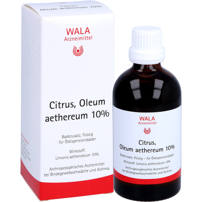 Citrus oleum aethereum 10% Wala, 100 ml OEL