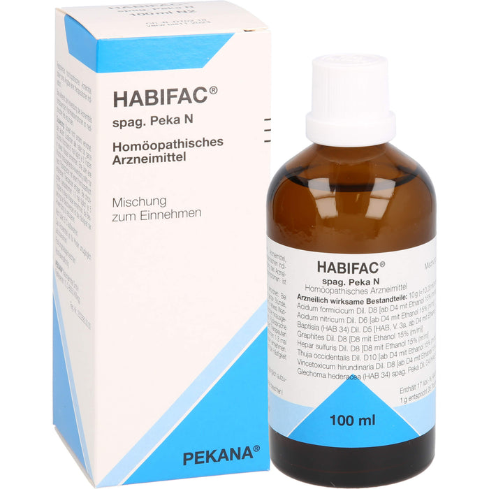 PEKANA Habifac Spag. N Tropfen, 100 ml Lösung