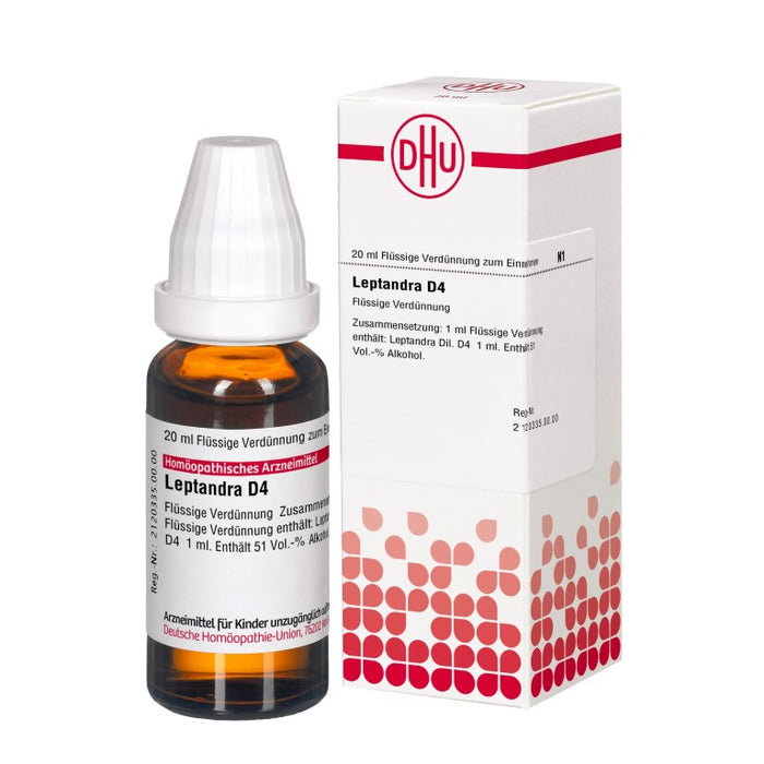 Leptandra D4 DHU Dilution, 20 ml Lösung