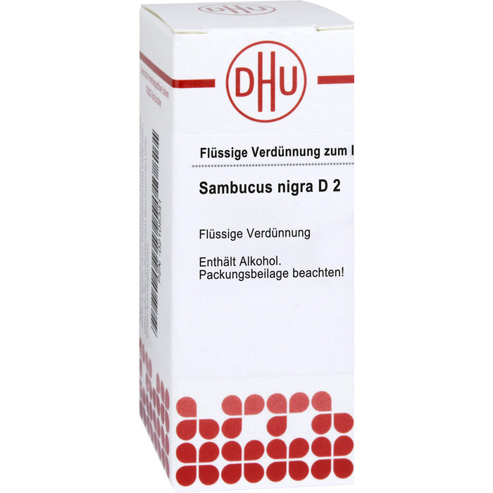 DHU Sambucus nigra D2 Dilution, 20 ml Lösung