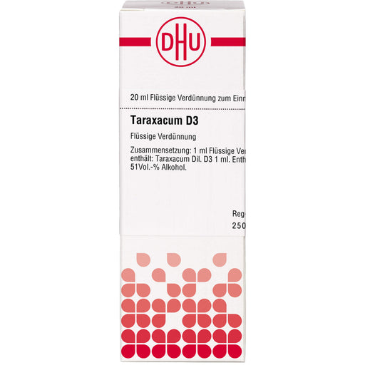 Taraxacum D3 DHU Dilution, 20 ml Lösung