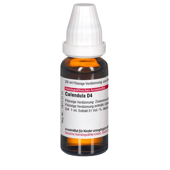 Calendula D4 DHU Dilution, 20 ml Lösung