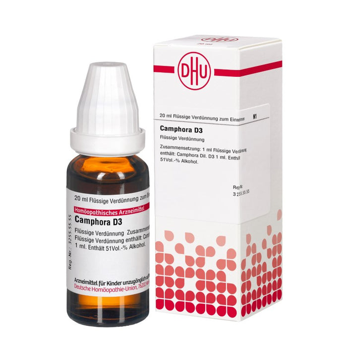 Camphora D3 DHU Dilution, 20 ml Lösung