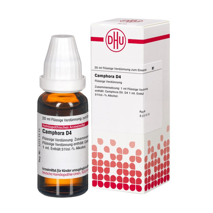 Camphora D4 DHU Dilution, 20 ml Lösung