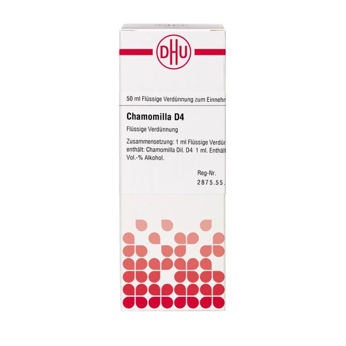 DHU Chamomilla D4 Dilution, 50 ml Lösung