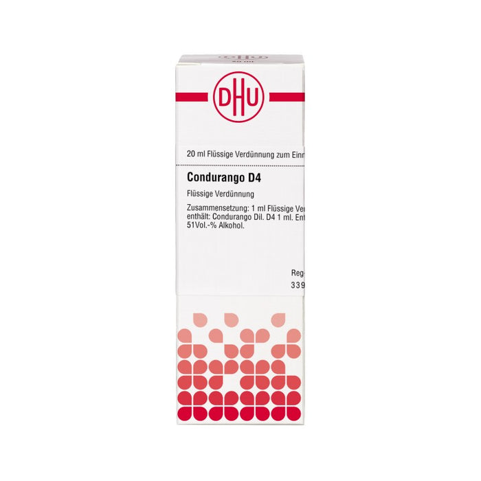 DHU Condurango D4 Dilution, 20 ml Lösung