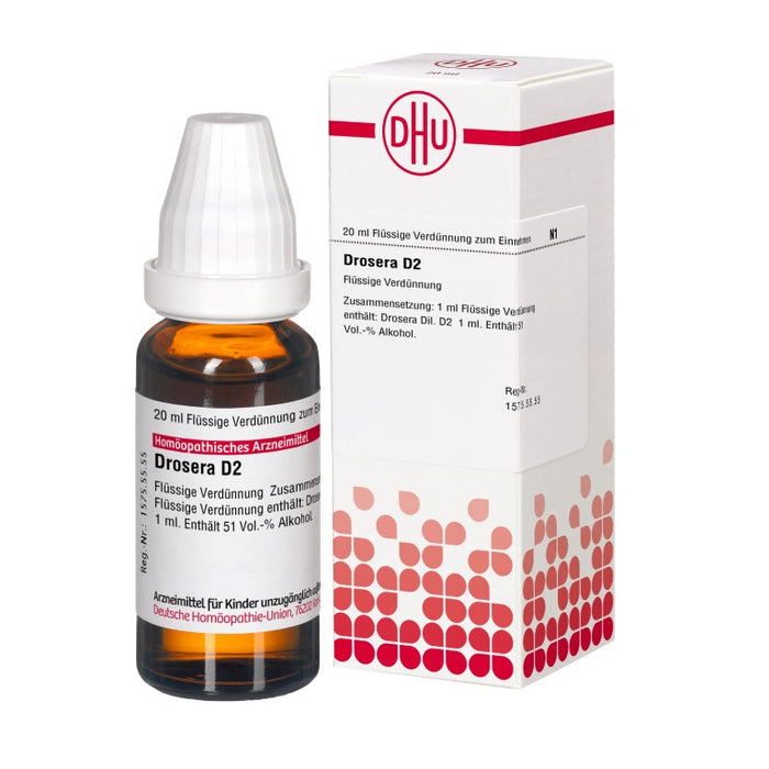 Drosera D2 DHU Dilution, 20 ml Lösung