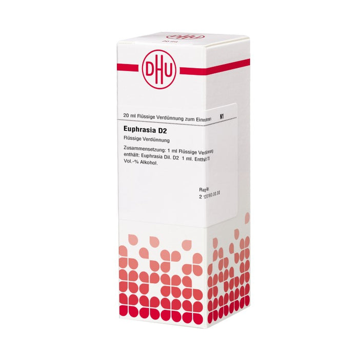 Euphrasia D2 DHU Dilution, 20 ml Lösung