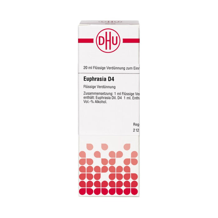 Euphrasia D4 DHU Dilution, 20 ml Lösung
