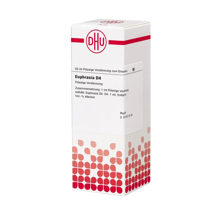 Euphrasia D4 DHU Dilution, 20 ml Lösung