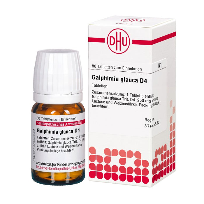 Galphimia glauca D4 DHU Tabletten, 80 St. Tabletten