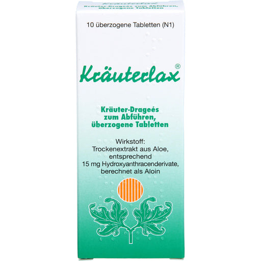 Kräuterlax Kräuter-Dragées zum Abführen, 10 St. Tabletten