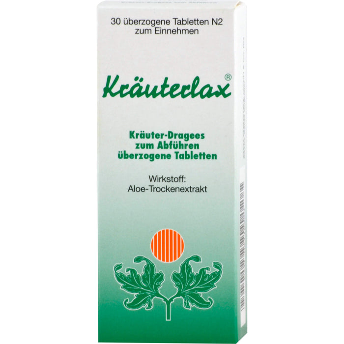 Kräuterlax Kräuter-Dragées zum Abführen, 30 St. Tabletten