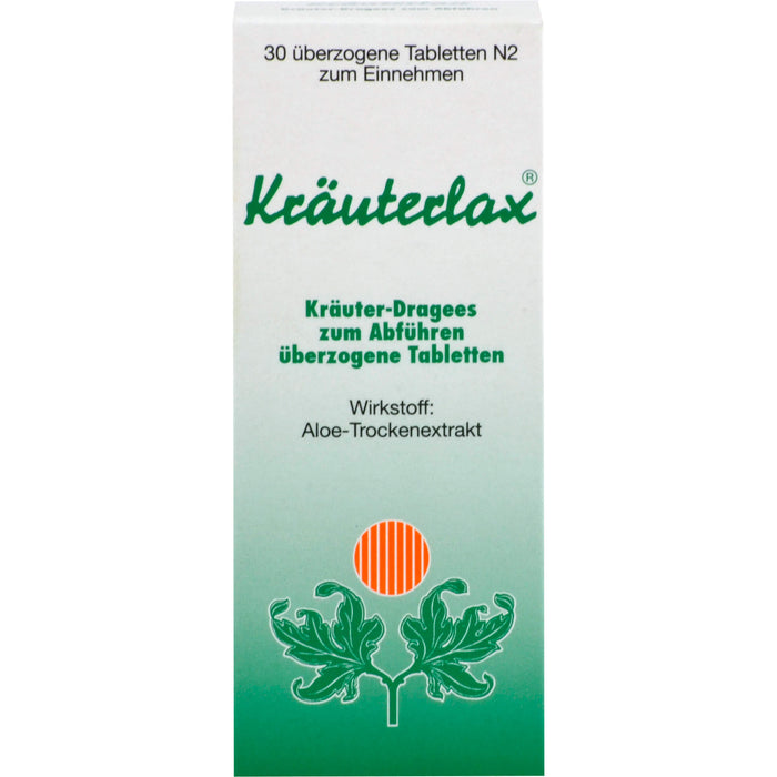 Kräuterlax Kräuter-Dragées zum Abführen, 30 St. Tabletten