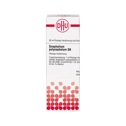 DHU Gnaphalium polycephalum D6 Dilution, 20 ml Lösung